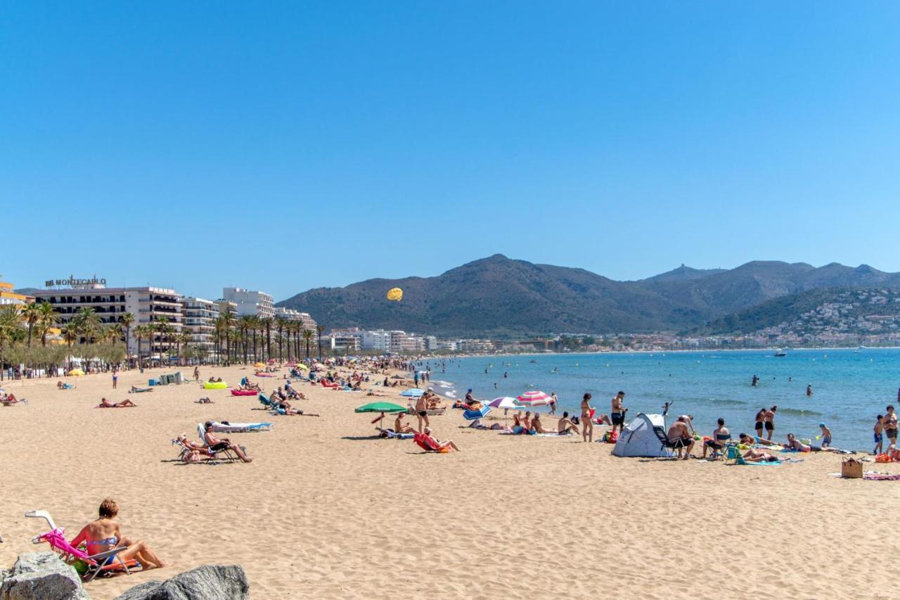 La Platja 3C Apto. Con Un Dormitorio, 200M Playa Y Plaza De Parking Rosas Exteriör bild